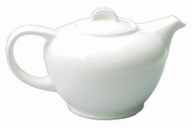 Alchemy White Teapot 25oz Tableware - image  SLS Catering & Hygiene