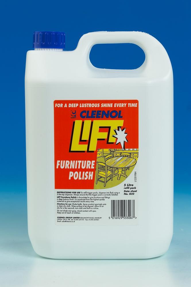 Cleenol Liquid Furniture Polish Cleaning Chemicals - image  SLS Catering & Hygiene
