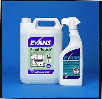 Evans Final Touch Cleaning Chemicals - image  SLS Catering & Hygiene