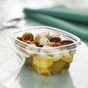 Plastic Fresco Salad Box : Fast Food Packaging